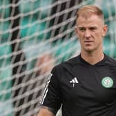 Celtic goalkeeper Joe Hart has announced he is to retire at the end of the season. Pic: Steve Welsh/PA Wire.