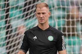 Celtic goalkeeper Joe Hart has announced he is to retire at the end of the season. Pic: Steve Welsh/PA Wire.