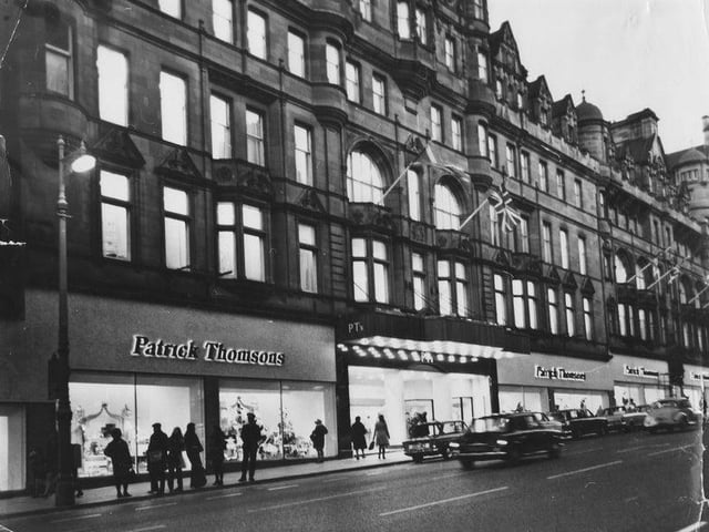 The store originally opened as a small haberdashery and drapery shop on South Bridge in 1889, but the shop became so popular that it had to relocate to a larger site on North Bridge to allow for expansion.