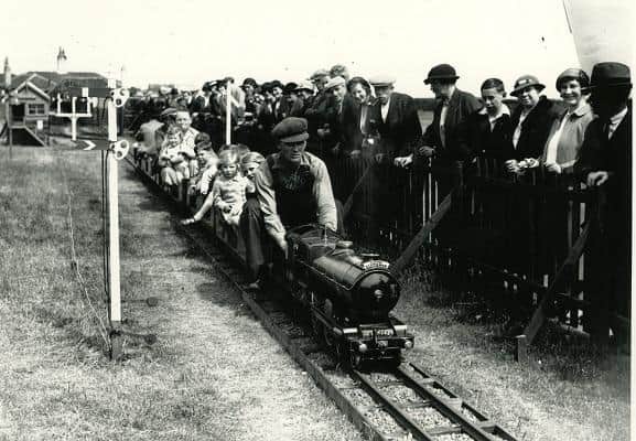 The railway carried 60,000 passengers a year at its peak. Picture: Kerr's Miniature Railway