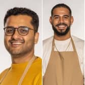 The three finalists in the Great British Bake Off 2022.