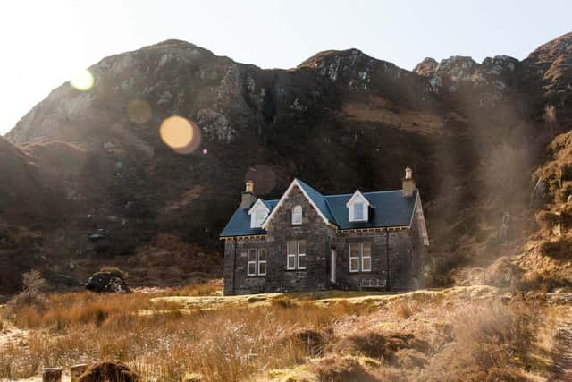 The Old Schoolhouse at Eilean Shona Pic:Alistair Edwards