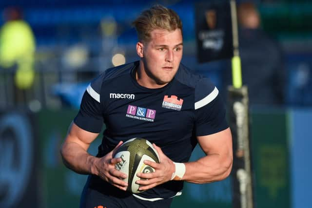 Edinburgh winger Duhan van der Merwe will start against Ulster. Picture: Ross Parker/SNS