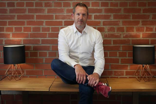 Les Bayne (above), previously managing director of Accenture’s Scottish operations, replaces Mark Hunter after his three years in the role of chairman of The Data Lab. Picture: Stewart Attwood