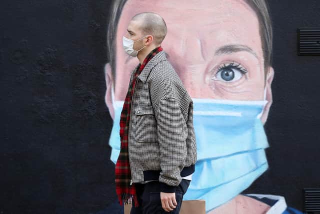 Face masks have become part of everyday life over the past two years (Picture: Martin Rickett/PA)