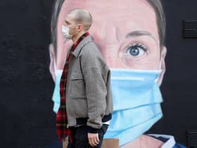 Face masks have become part of everyday life over the past two years (Picture: Martin Rickett/PA)