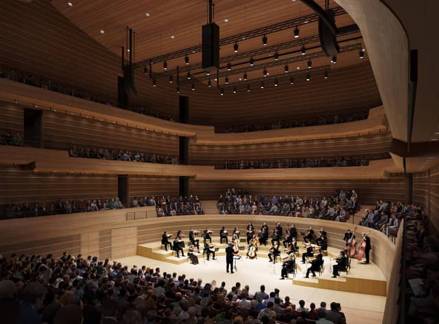 The Dunard Centre will still have a 1000-capacity main auditorium despite having to be scaled back.