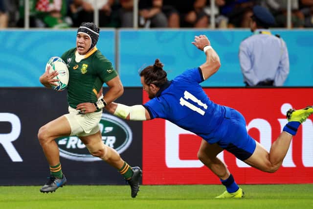 World 12s will look to attract the best players in the game, such as Cheslin Kolbe of South Africa. Picture: Adam Pretty/Getty Images