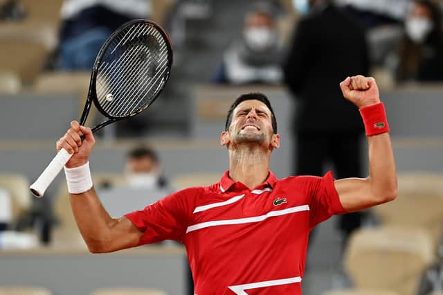 Novak Djokovic has yet to drop a set at this year's French Open.