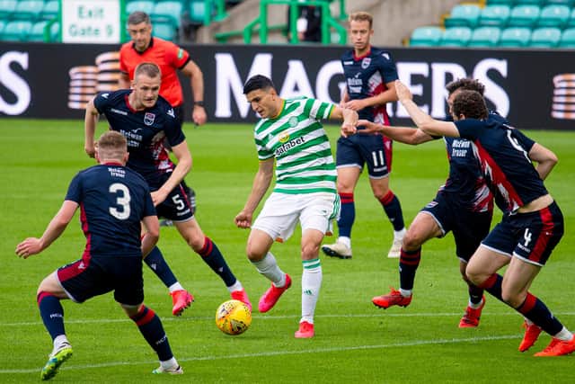 Celtic and Ross County faced each other in pre-season and will meet in front of 300 fans at Dingwall on Saturday.