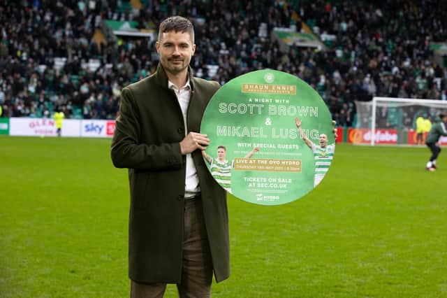 Mikael Lustig returned to Celtic Park for the 3-1 win over Hibs on Saturday. (Photo by Alan Harvey / SNS Group)
