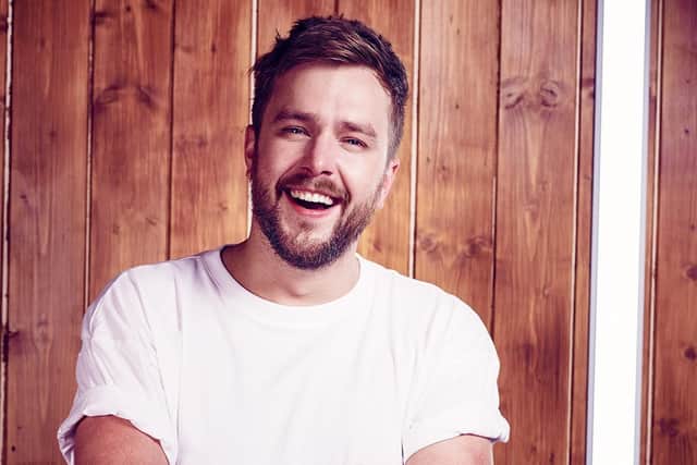 Iain Stirling, the voice of Love Island and writer and star of his sitcome, Buffering. Pic: Contributed