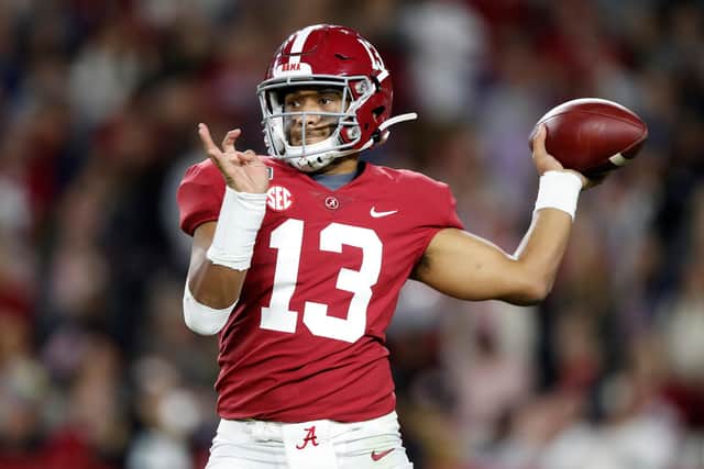 Alabama quarterback Tua Tagovailoa has been drafted by the Miami Dolphins.