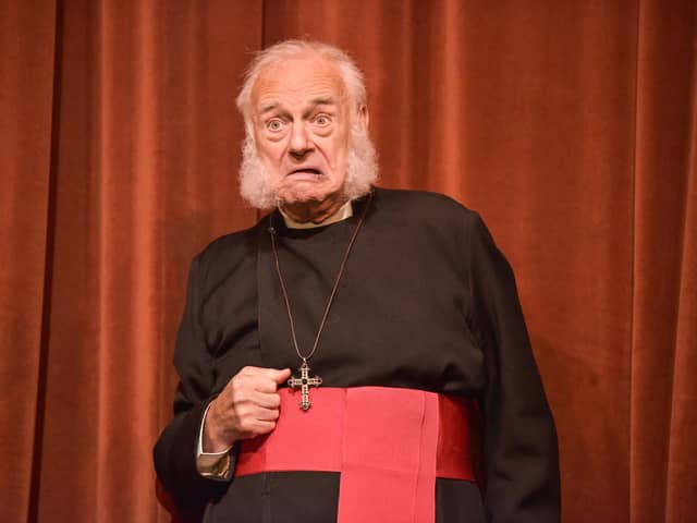 Roy Hudd starred as Reverend Daubney in A woman of No Importance. Picture: Robert Day