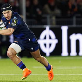 Darcy Graham has not played since Edinburgh's EPCR Challenge Cup match against Gloucester on January 13. (Photo by Ross Parker / SNS Group)