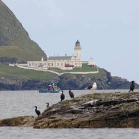 Island of Bressay picture: PA