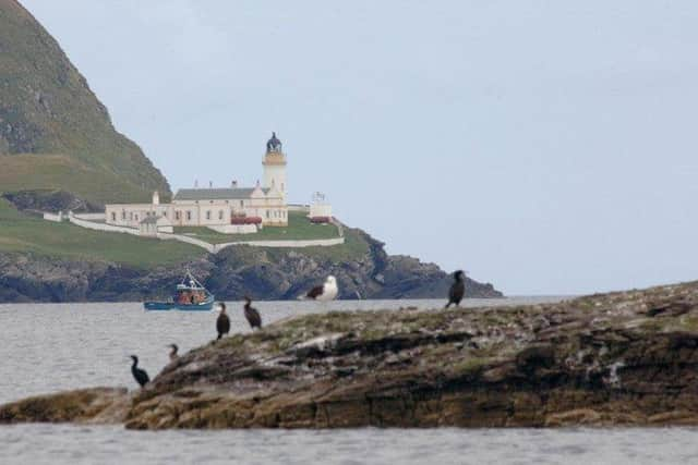 Island of Bressay picture: PA