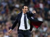 Unai Emery has replaced former Rangers boss Steven Gerrard at Aston Villa. (Photo by Alex Caparros/Getty Images)