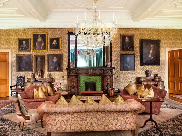 Cambo House is actually Victorian, as the original mansion burnt down after a staff party in 1878 and was rebuilt. However, many of the treasures inside date from the Georgian period. Hire of whole house, including accomodation (for 37) starts from £11,000, www.camboestate.com Pic: Amelia Jacobsen