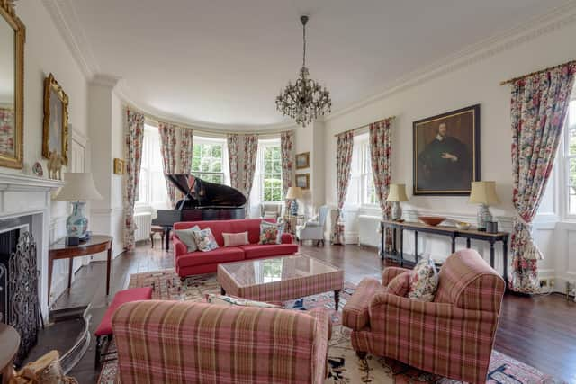 Gilmerton House drawing room