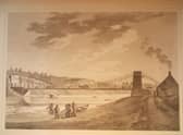 Union Chain Bridge in 1822.