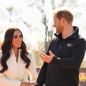 The Duke and Duchess of Sussex attending the Invictus Games athletics events in the Athletics Park, at Zuiderpark the Hague, Netherlands. Picture: Aaron Chown/PA Wire