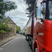 The speed limit for HGVs in Scotland is currently 40mph