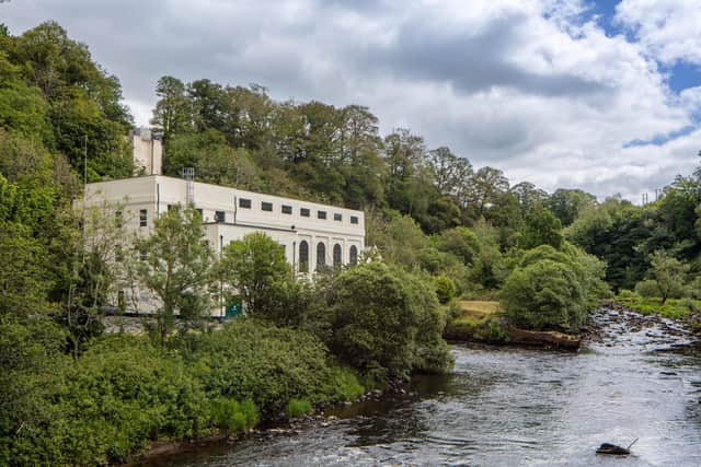 Stonebyres Power Station has been restored to its original design. Picture: William Wilson Photography