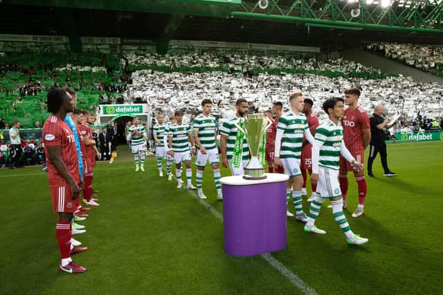 Celtic could lift the title on the weekend post-split . (Photo by Alan Harvey / SNS Group)