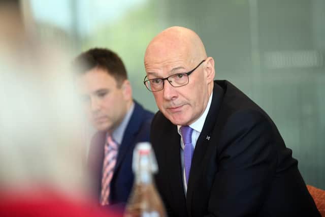 First Minister John Swinney  (Pic: Michael Boyd/Getty Images)