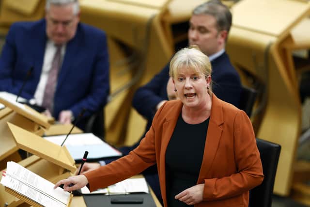 Finance Secretary Shona Robison will announce the Scottish budget on December 19. Image: Jeff J Mitchell/Getty Images.
