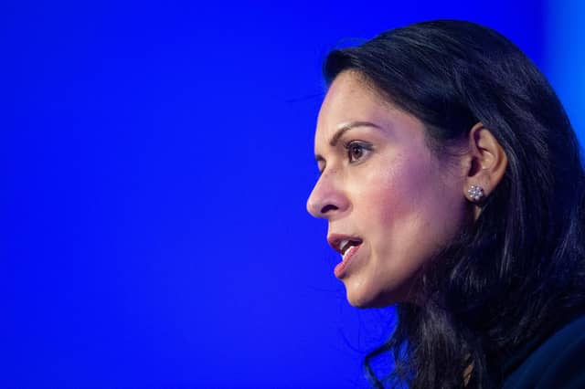 Home Secretray Priti Patel. Picture: Dominic Lipinski/PA Wire