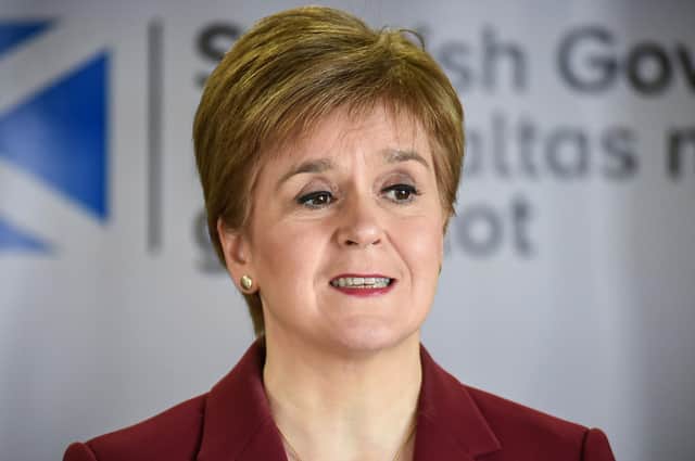 Nicola Sturgeon has sought to be transparent about the next steps in the coronavirus fight by publishing a policy framework and, now Boris Johnson is recovered, the UK Government should do the same (Picture: Jeff J Mitchell/PA Wire)