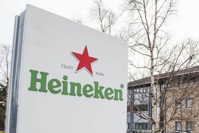 Heineken is one of the world's largest brewers with major operations in the UK. Picture: Ian Georgeson