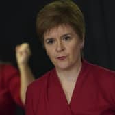 Nicola Sturgeon made the speech regarding lockdown levels.