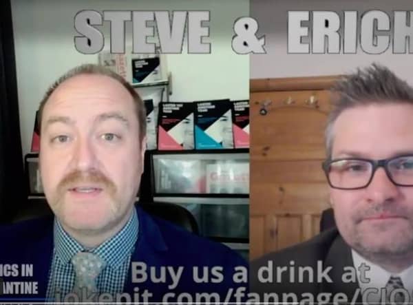 Steve N Allen And Erich McElroy are comics solving problems.