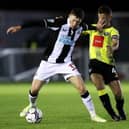 Elliot Anderson in action for Newcastle United U21s. (Photo by George Wood/Getty Images)