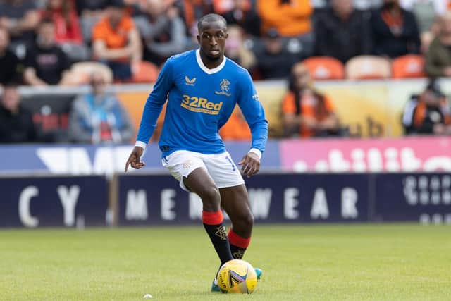 Rangers midfielder Glen Kamara was jeered every time he touched the ball during the Europa League match against Sparta Prague. (Photo by Steve Welsh/Getty Images,)