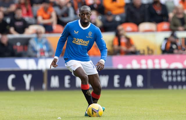 Rangers midfielder Glen Kamara was jeered every time he touched the ball during the Europa League match against Sparta Prague. (Photo by Steve Welsh/Getty Images,)
