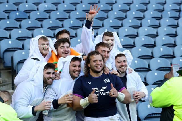 Pierre Schoeman is a fans' favourite with Edinburgh and Scotland supporters. (Photo by Craig Williamson / SNS Group)