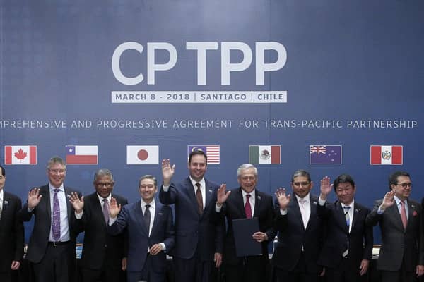 The UK has been admitted to the CPTPP by the trading bloc’s founder signatories (Picture: Claudio Reyes/AFP via Getty Images)