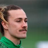 Jackson Irvine has fond memories of his time at Ross County but is now focused on delivering a third-place league finish for Hibs. Photo by Mark Scates / SNS Group