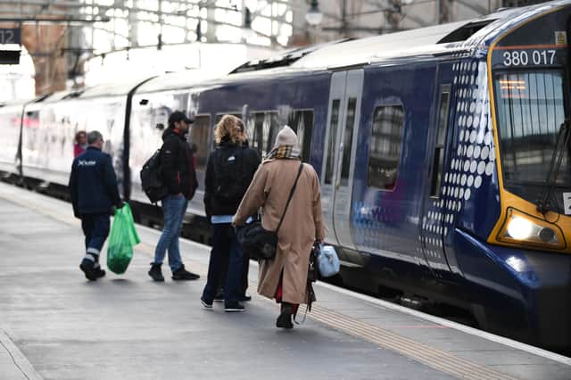 Transport Focus praised ScotRail for giving passengers confidence. Picture: John Devlin.