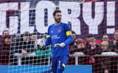 Craig Gordon made his return to the Hearts team against Spartans after nearly 13 months on the sidelines.