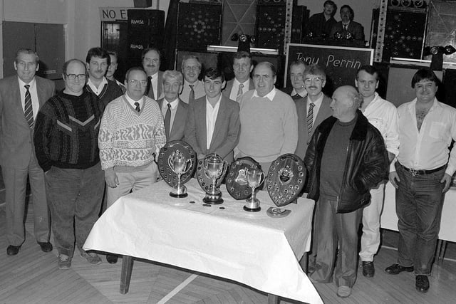Presentation night for the Deep Sea Angling Club - do you recognise anyone in this picture?