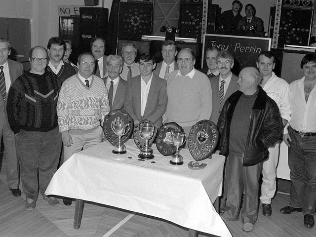 Presentation night for the Deep Sea Angling Club - do you recognise anyone in this picture?