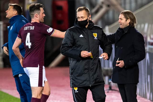 Hearts manager Robbie Neilson wants to hold on to John Souttar. (Photo by Ross Parker / SNS Group)
