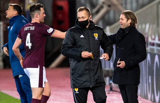 Hearts manager Robbie Neilson wants to hold on to John Souttar. (Photo by Ross Parker / SNS Group)