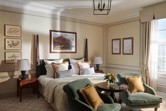 Gleneagles Hotel has 205 rooms and 28 suites, some of which are dog-friendly. Pic: Contributed