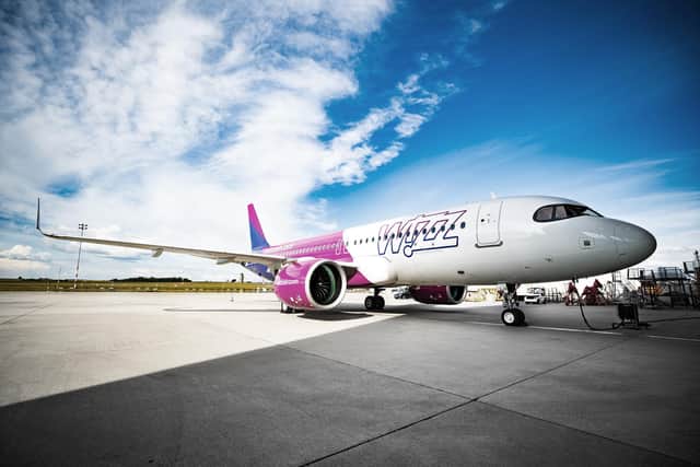 A Wizz Air aircraft. (Photo by Wizz Air)